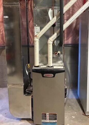 furnace installation Barrie basement Lennox Rheem Goodman