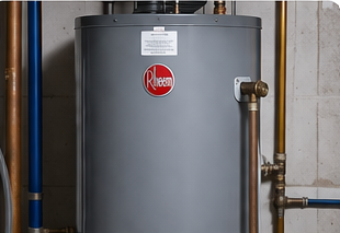 Hot water tanks and Tankless Rheem